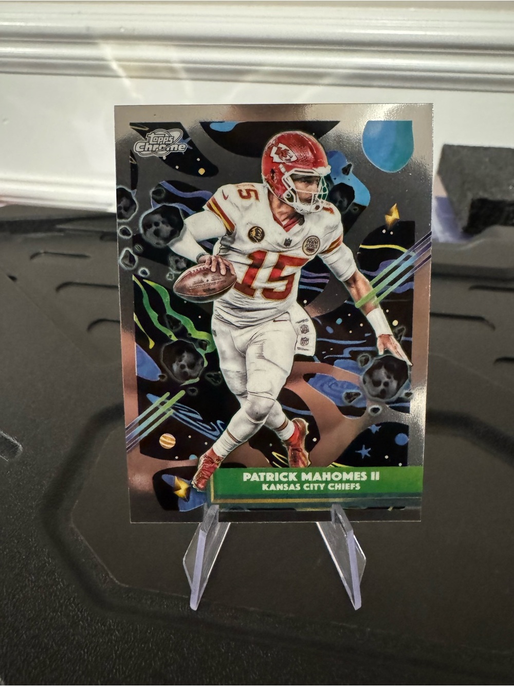 🔥 2025 Patrick Mahomes Topps Chrome Cosmic Card. #patrickmahomes #chiefs